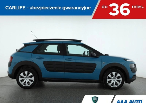 Citroen C4 Cactus cena 39000 przebieg: 95728, rok produkcji 2017 z Nidzica małe 254